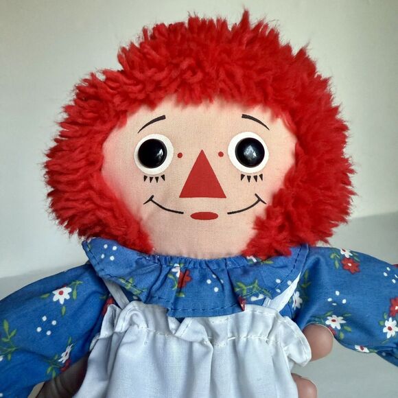 Set of 2 Playskool Vintage 80s Raggedy Ann Doll and Raggedy Andy Doll 12" *READ* - Picture 14 of 16